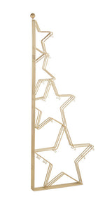 bizzotto bizzotto espositore amalie pino di natale con ganci h 110 cm acciaio oro ean 8051836752603