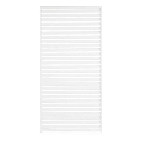 bizzotto bizzotto frangisole laterale per pergola ocean h 238 cm l 123 cm bianco ean 8051836473812