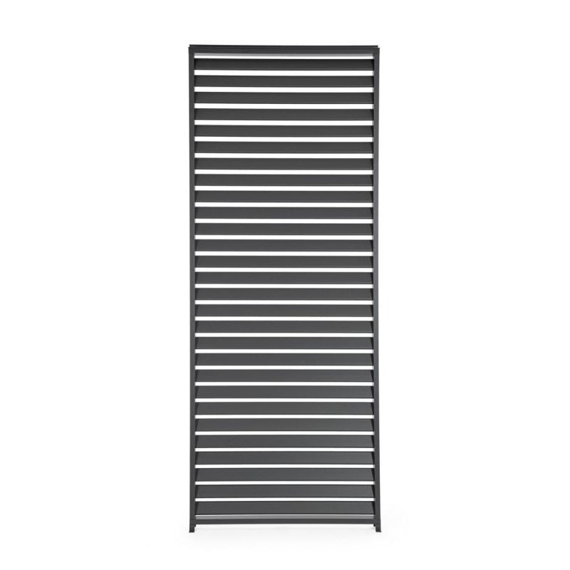 bizzotto bizzotto frangisole laterale per pergola ocean h 238 cm l 93 cm antracite ean 8051836466913