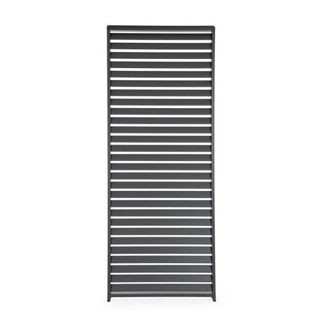 bizzotto bizzotto frangisole laterale per pergola ocean h 238 cm l 93 cm antracite ean 8051836466913