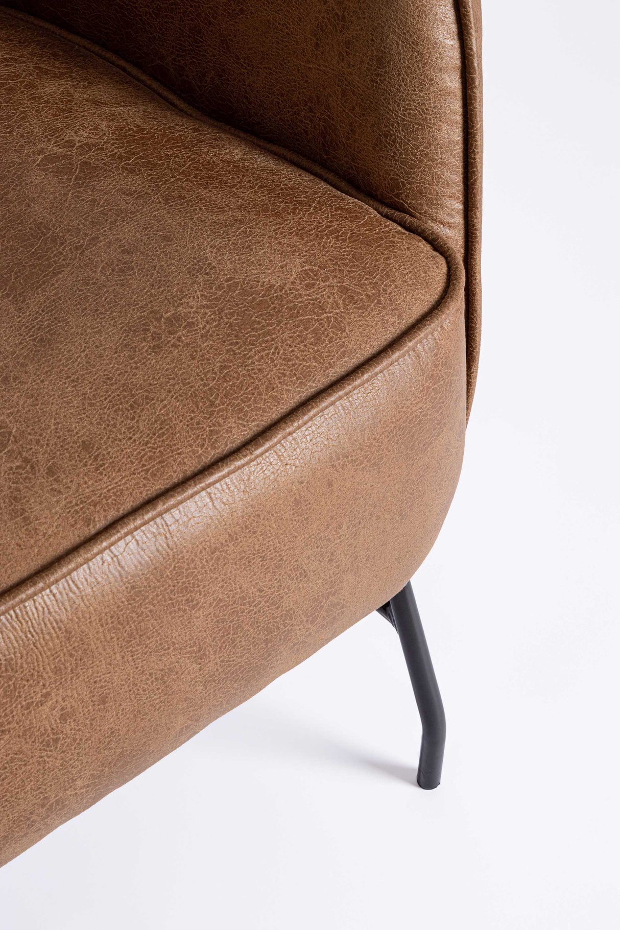 bizzotto bizzotto poltrona nasira h 109 cm l 70 cm p 84 cm ecopelle marrone ean 8051836576544