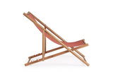bizzotto bizzotto sdraio danubio effetto teak schienale terracotta ean 8051836783850
