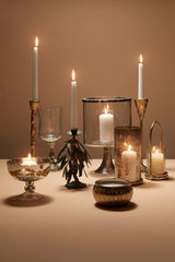 bizzotto bizzotto set 2 portacandele lanterne di natale sagar tondo con manico oro ean 8051836676992