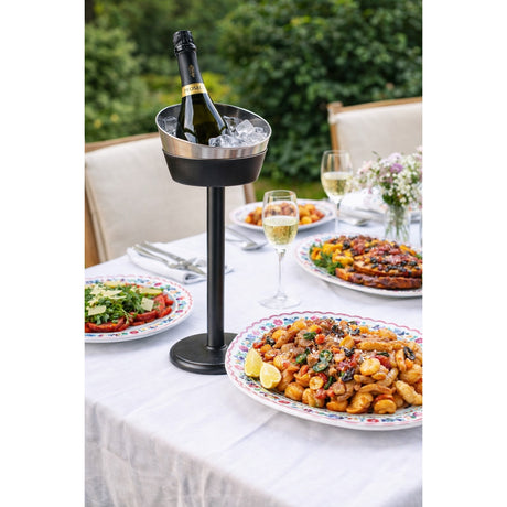 brevetti waf brevetti waf colonna porta secchiello column shape h 673 cm d 26 cm nero ean 8005778003118