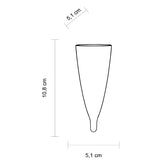 brevetti waf brevetti waf flute glass 10 cl plastica trasparente 1 pz ean 8005778003552