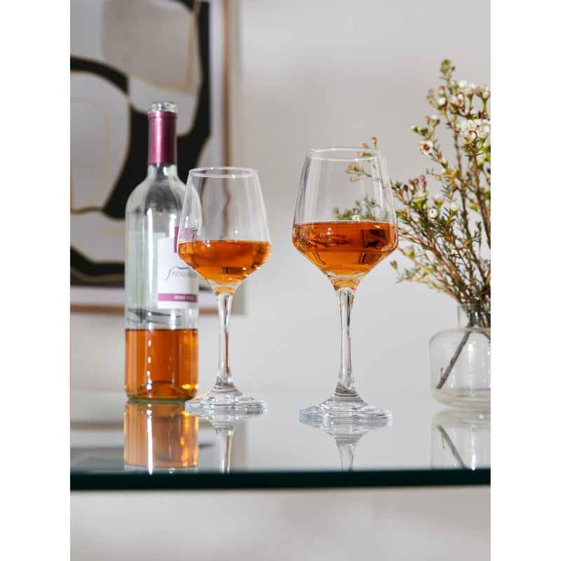di mo di mo set 6 calici belly 360 ml in vetro calici eleganti per vino e tavola ean 8010402524648