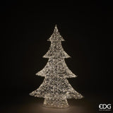 edg enzo de gasperi edg enzo de gasperi albero di natale led pearls 960 microled h 120 cm l 86 cm l 23 cm ip44 light gold ean 8059824546807