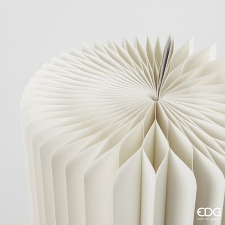 edg enzo de gasperi edg enzo de gasperi alzata arredo origami h 40 cm d 30 cm white ean 8059824472410