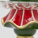 edg enzo de gasperi edg enzo de gasperi alzata topiary natale h 44 cm d 245 cm green red ean 8059824539380