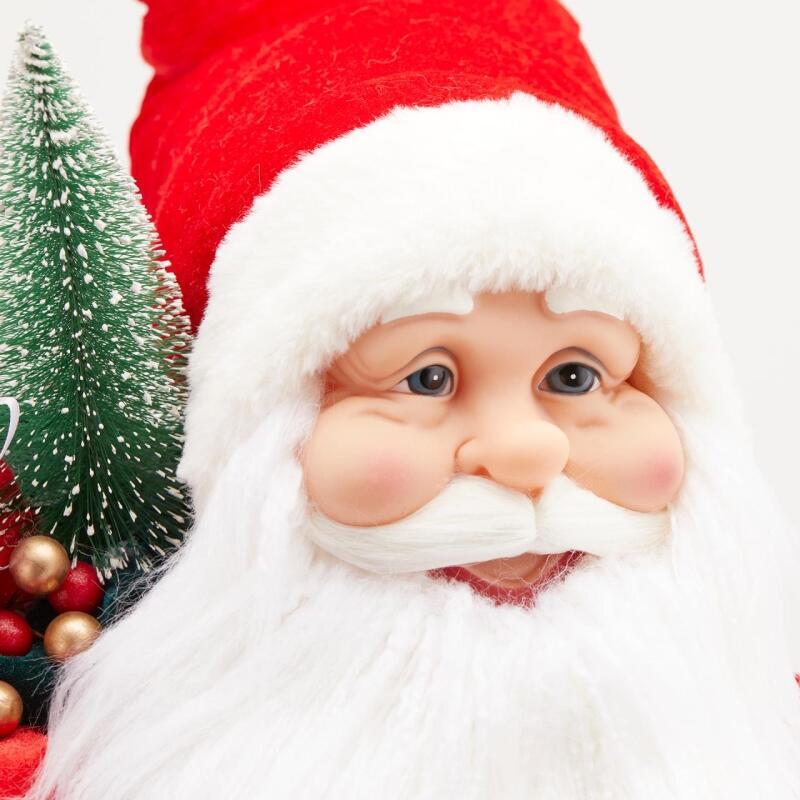 edg enzo de gasperi edg enzo de gasperi babbo natale con campane h 81 cm white red ean 8059824132192