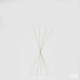 edg enzo de gasperi edg enzo de gasperi bastoncini bianchi per profumatore in plastica h 42 cm cf 8 pz confezione regalo ean 8059824077967