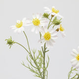 edg enzo de gasperi edg enzo de gasperi camomilla ramo con foglie h 70 cm pianta artificiale rosa ean 8059824482204