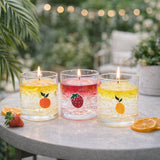 edg enzo de gasperi edg enzo de gasperi candela frutta vetro ass con profumo h 10 cm d 9 cm cinnamon 1 pz ean 8059824621917