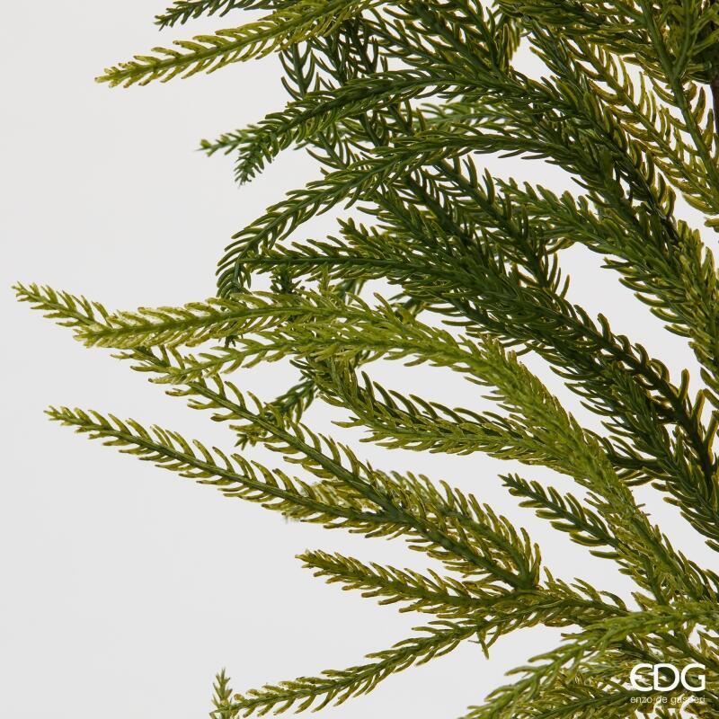 edg enzo de gasperi edg enzo de gasperi cryptomeria festone di natale l 210 cm green ean 8059824581402
