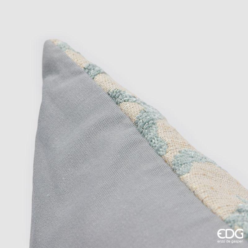 edg enzo de gasperi edg enzo de gasperi cuscino con coralli quadrato 43 x 43 cm blu bianco ean 8059824624161