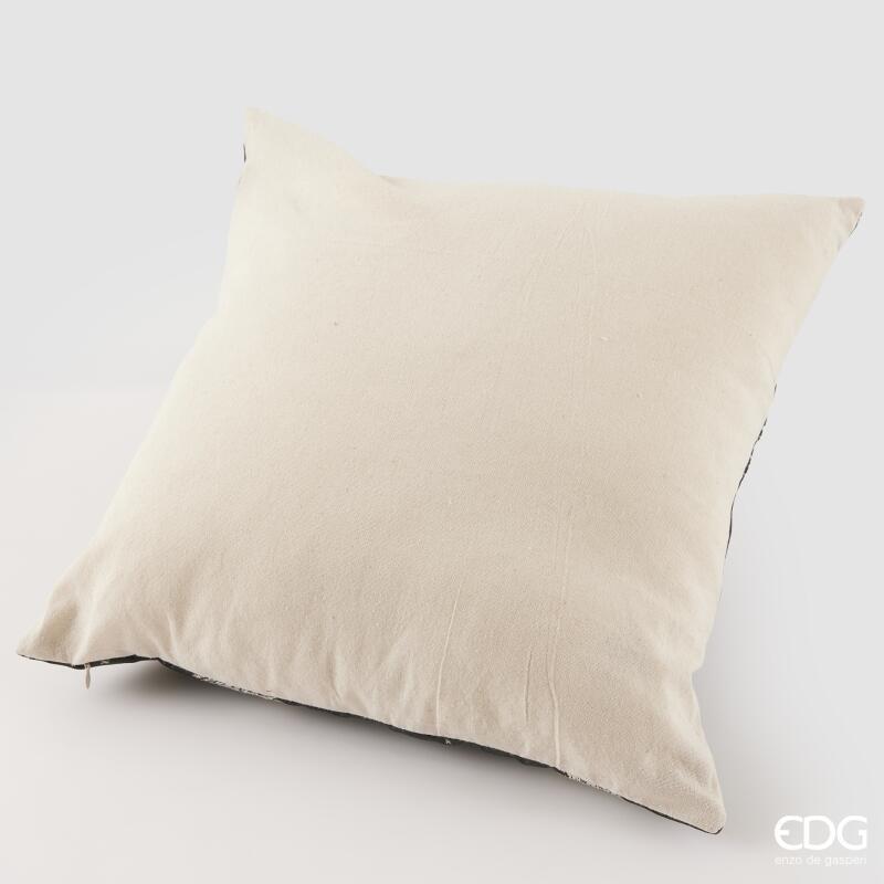 edg enzo de gasperi edg enzo de gasperi cuscino natale renna quadrato 45 x 45 cm camel ean 8059824585721