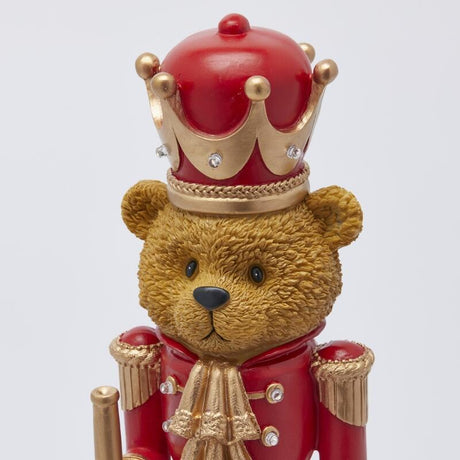 edg enzo de gasperi edg enzo de gasperi decoro orso soldatino natale miniled h 465 cm l 135 cm l 125 cm blue red ean 8059824392152