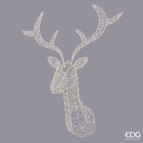 edg enzo de gasperi edg enzo de gasperi decoro renna pearls natale 300 microled h 90 cm l 90 cm l 35 i44 light gold ean 8059824546906