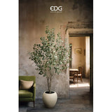 edg enzo de gasperi edg enzo de gasperi eucalipto con vaso h 244 cm pianta artificiale verde ean 8059824607287