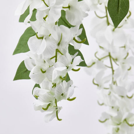 edg enzo de gasperi edg enzo de gasperi glicine ramo x3 con foglie h 50 cm pianta artificiale colore bianco ean 8059824341990