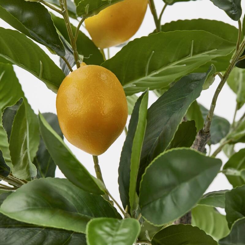 edg enzo de gasperi edg enzo de gasperi pianta artificiale di limoni bell con vaso pvc h 70 cm giallo verde ean 8059824134042