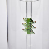 edg enzo de gasperi edg enzo de gasperi portacandela cilindro pino di natale h 20 cm d 9 cm green ean 8059824368850