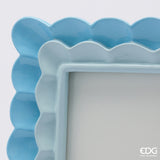 edg enzo de gasperi edg enzo de gasperi portafoto cornice balze rettangolare h 20 cm l 15 cm blu ean 8059824632845