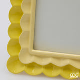 edg enzo de gasperi edg enzo de gasperi portafoto cornice balze rettangolare h 20 cm l 15 cm giallo ean 8059824632869