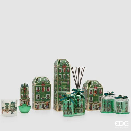 edg enzo de gasperi edg enzo de gasperi profumatore bottiglia di natale rue de rivoli 200 ml h 135 cm black forest vert ean 8059824556455