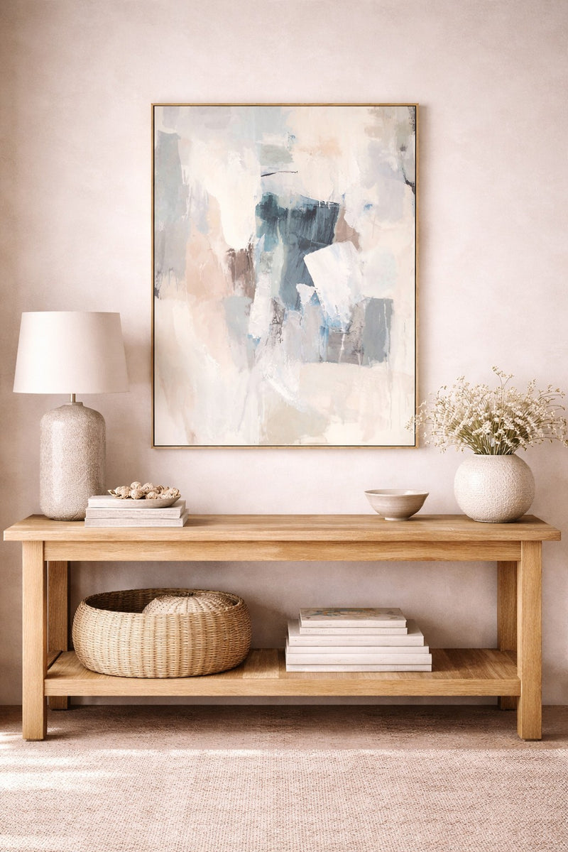 edg enzo de gasperi edg enzo de gasperi quadro abstract rettangolare sky 80 x 60 cm blue decorazione parete design moderno casa ean 8059824671011