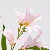 edg enzo de gasperi edg enzo de gasperi ramo giglio artificiale h 67 cm bianco rosa ean 8059824615886