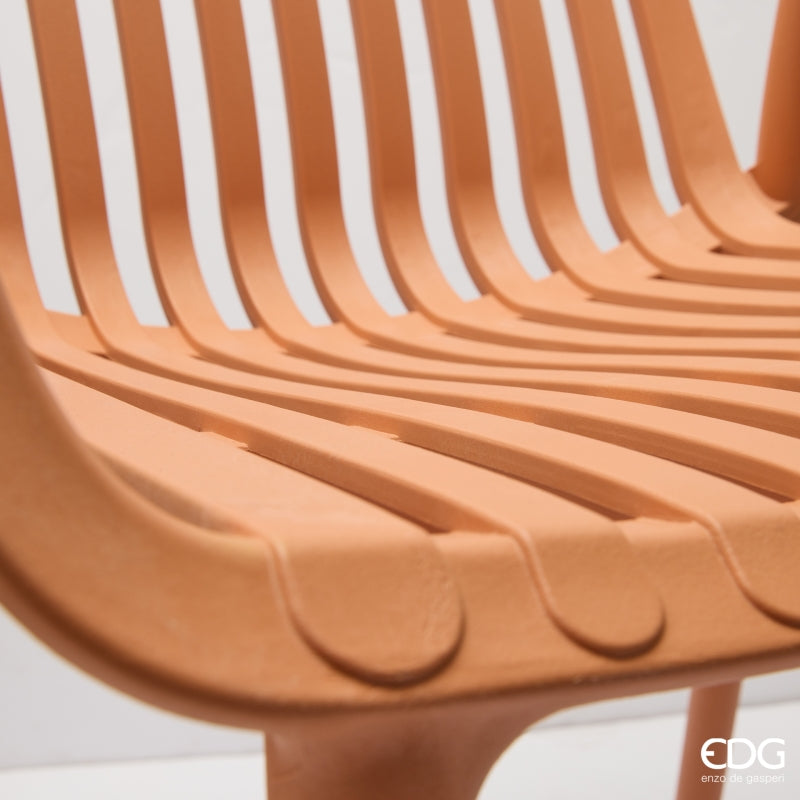 edg enzo de gasperi edg enzo de gasperi sedia righe contract h 825 cm l 555 cm l 60 cm ruggine ean 8059824632586