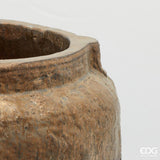 edg enzo de gasperi edg enzo de gasperi set 2 pz vaso saigon rotondo h 63 cm h 58 cm ceramica waterproof copper ean 8059824494382