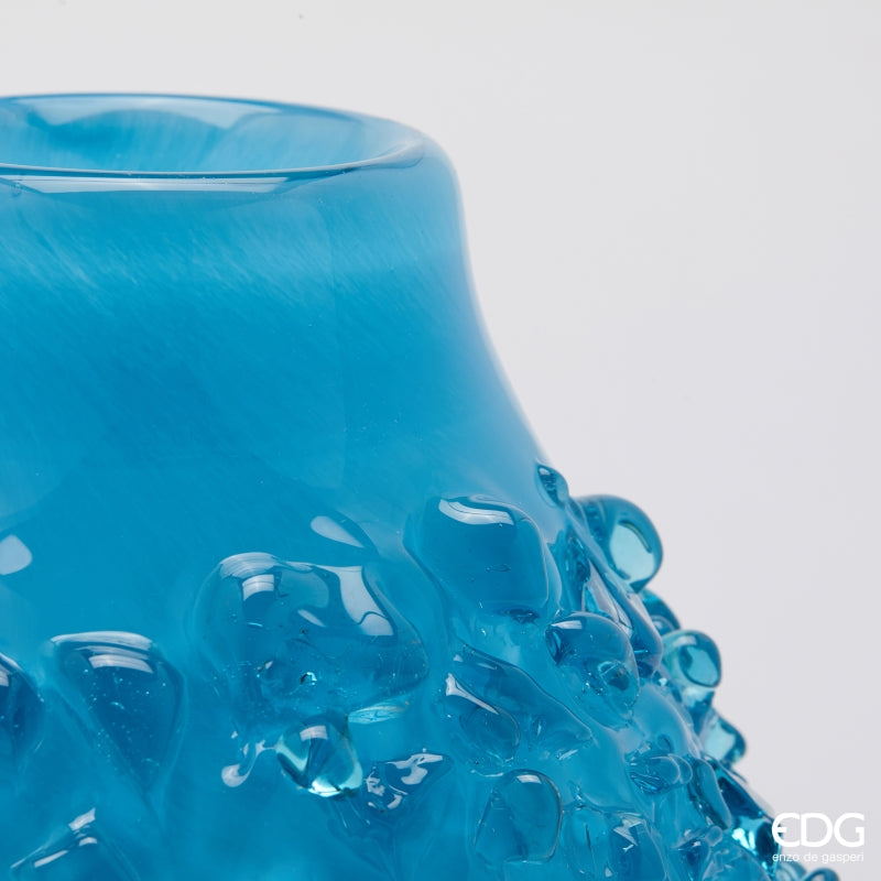 edg enzo de gasperi edg enzo de gasperi vaso gemme goccia h 28 cm d 27 cm blu ean 8059824632401