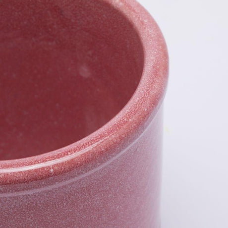 edg enzo de gasperi edg enzo de gasperi vaso glaze cilindro h 18 cm d 18 cm ceramica waterproof colore corallo ean 8059824374776