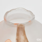 edg enzo de gasperi edg enzo de gasperi vaso macula anfora h 37 cm d 20 cm waterproof vetro mix orange ean 8059824618870