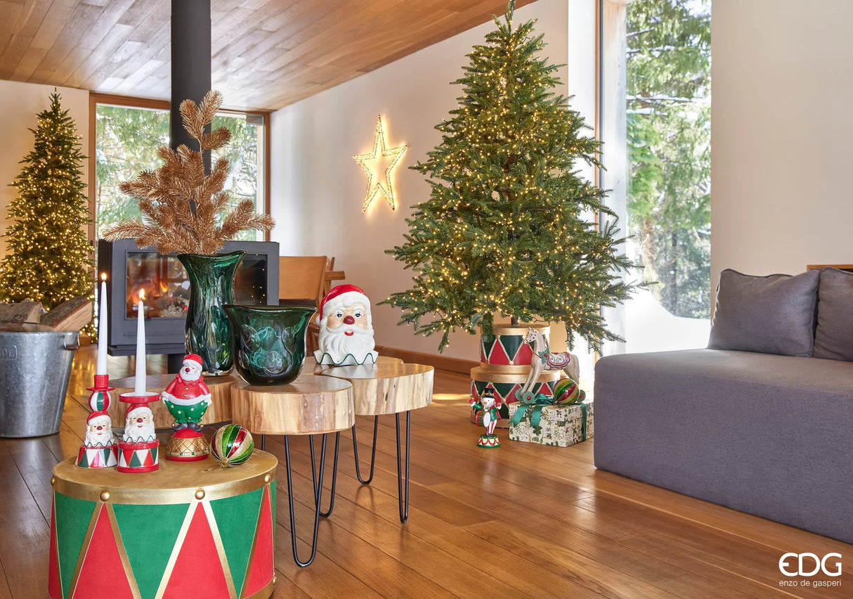 edg enzo de gasperi edg enzo de gasperi vaso santa clown h 17 cm d 125 cm waterproof multicolor ean 8059824299642