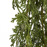 edg_enzo de gasperi edg_enzo de gasperi festone di natale ghirlanda thuja con bacche l 195 cm verde ean 8059824401397