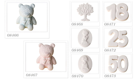 etm etm gesso 50 anni bomboniera applicazione 35 cm bianco 12 pz ean 8053853834652