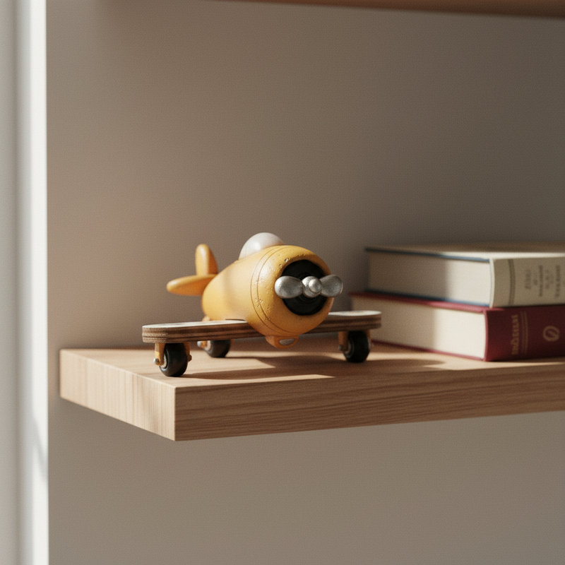 Aereo decorativo in resina ETM Speed 12,5 cm, disponibile in 4 colori assortiti. Ideale per mensole, regali originali, bomboniere e collezioni.