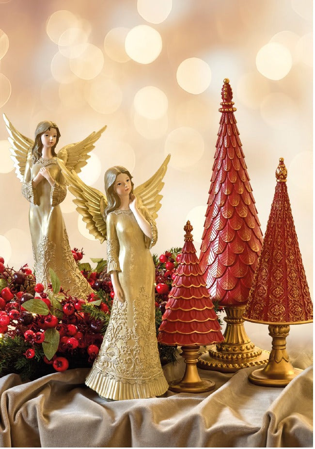 fade fade magic wood albero natalizio 10 x 235 cm resina rosso ean 8016175589365