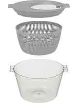 guzzini guzzini centrifuga insalata chef line d 30 cm bianco grigio ean 8008392350699