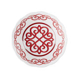 guzzini guzzini contenitore natalizio harmonia melamina d 30 cm table decor bianco rosso ean 8008392412632