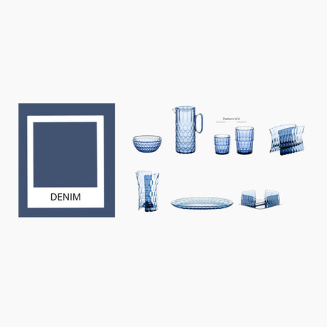 guzzini guzzini portabicchieri vanity bio based 12 x 103 cm h 1830 cm blu ean 8008392400929