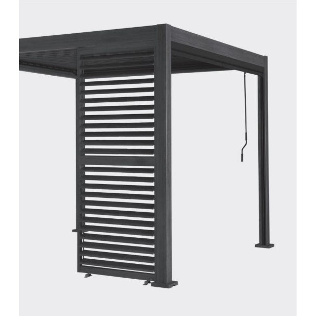 larcolaio larcolaio pannello mobile per pergola vulcano 93 x 235 cm antracite ean 8013054837869