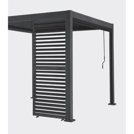 larcolaio larcolaio pannello mobile per pergola vulcano 93 x 235 cm antracite ean 8013054837869