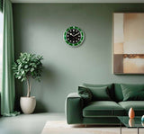 lowell lowell orologio da parete al quarzo cassa acciaio indici luminiscenti d 338 cm nero ean 8008457141613