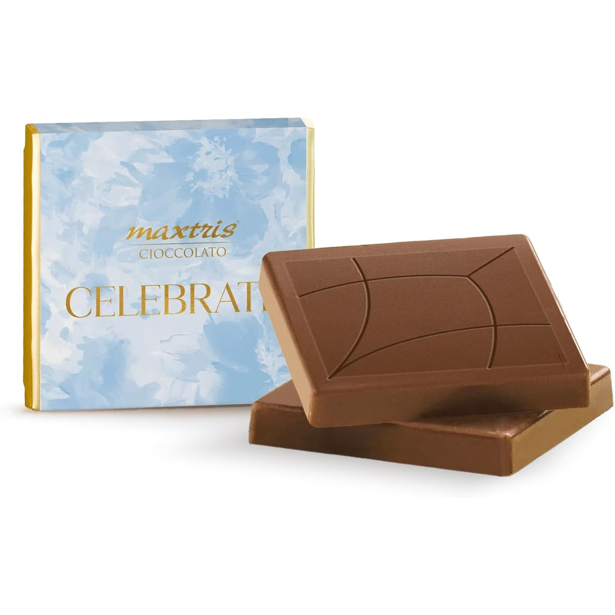 maxtris maxtris celebrate napolitains mini tavolette cioccolato al latte celebrate celeste bimbo 1 kg ean 8022470872026
