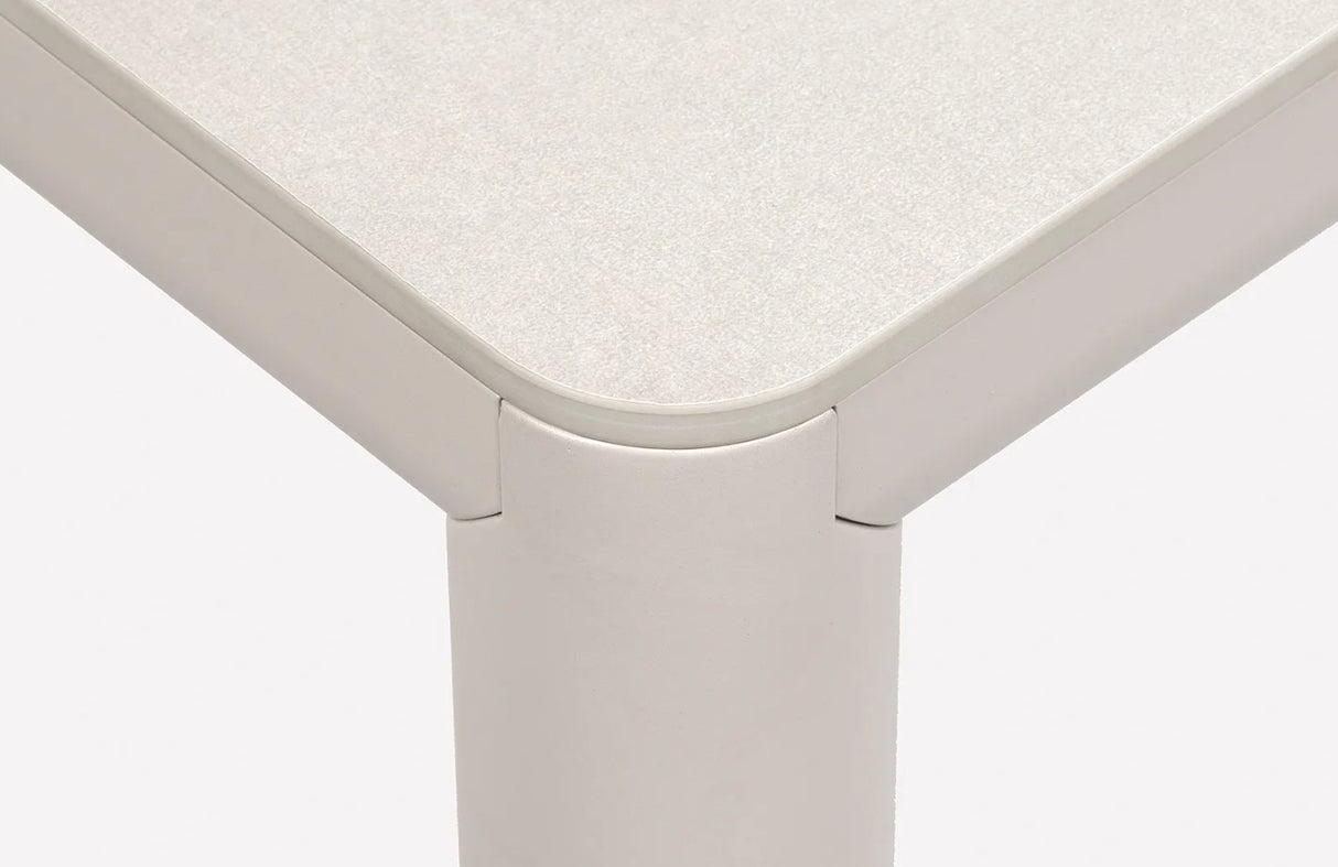 nardi nardi 70, quadratischer Tisch, taupefarben lackiert, Laminat in Taupe, EAN 8010352554399