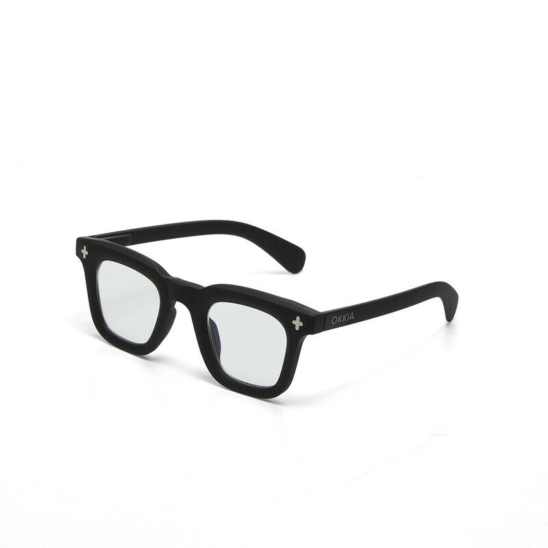 okkia okkia occhiale da lettura mod firenze premontato soft touch black diottrie 2 00 ean 8056211374753